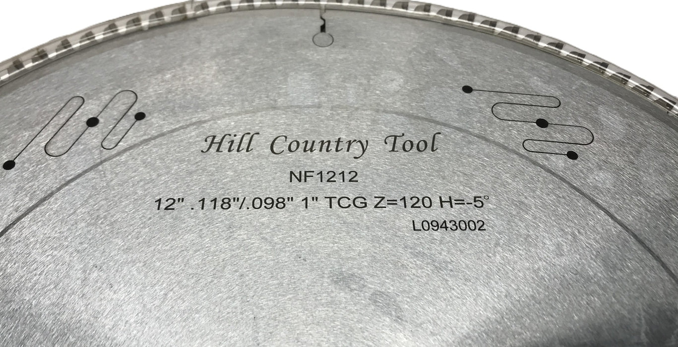 HCT 12" 120T Non-Ferrous Metal Cutting Saw Blade NF1212 NOS