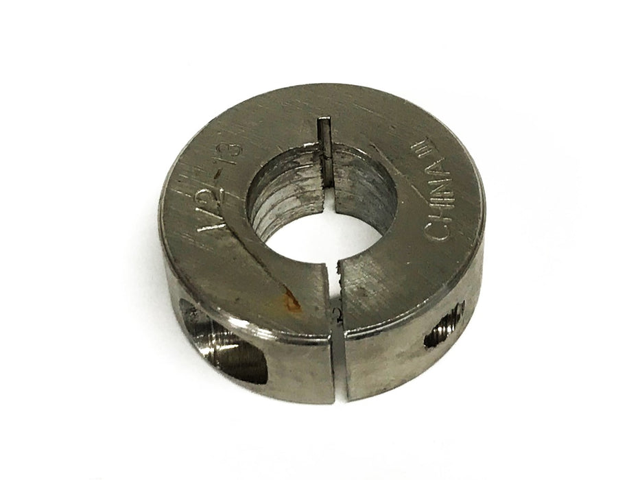 Climax 1/2 inch 1-PC Split Shaft Collar 1C-050-SS [Lot of 4] NOS