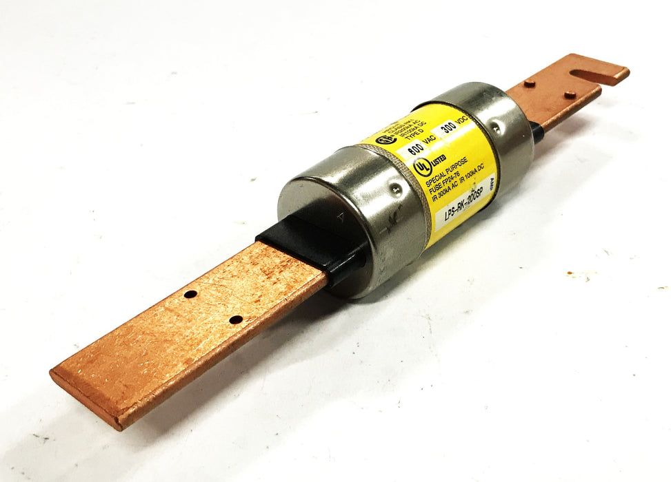 Bussmann Low Peak Time Delay Fuse LPS-RK-200SP NOS