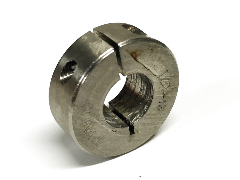 Climax 1/2 inch 1-PC Split Shaft Collar 1C-050-SS [Lot of 4] NOS