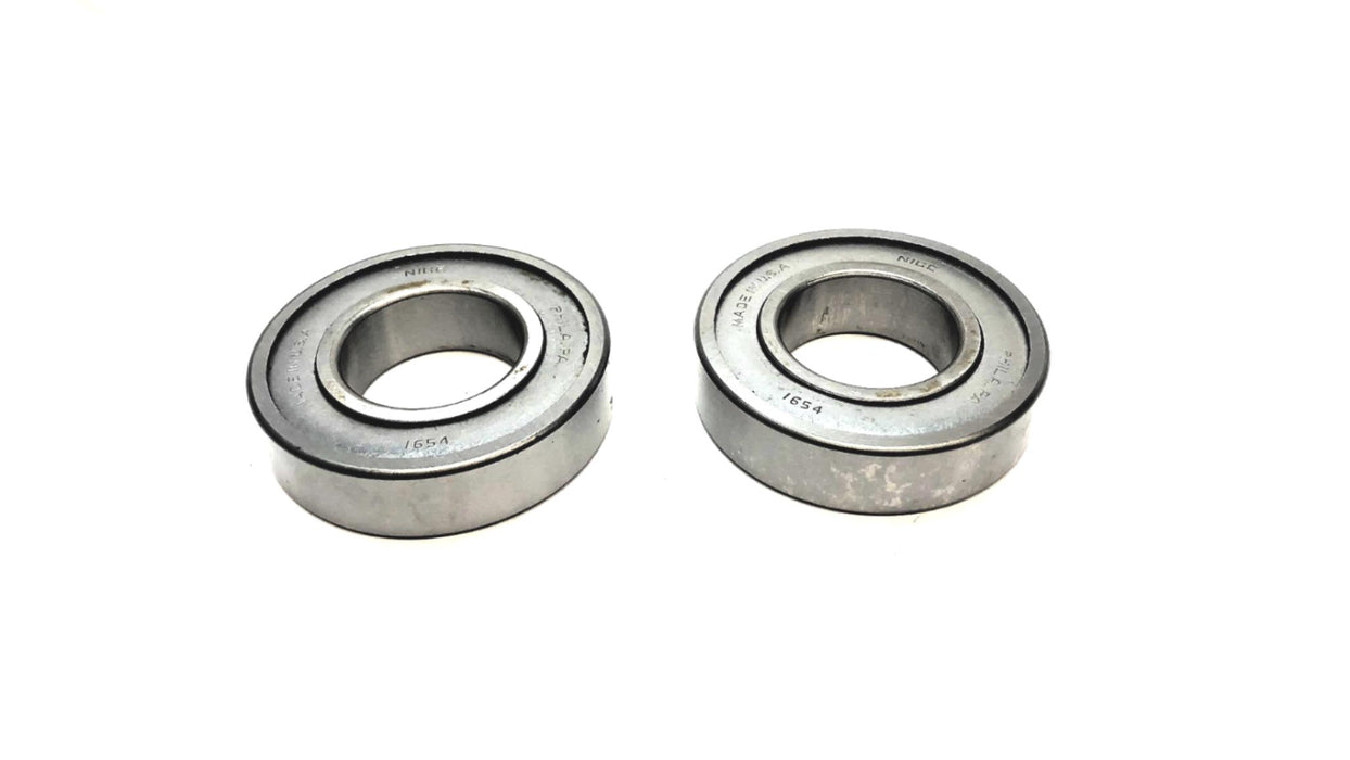 Nice Metal Shielded Ball Bearing (No Box) 1654 [Lot of 2] NOS