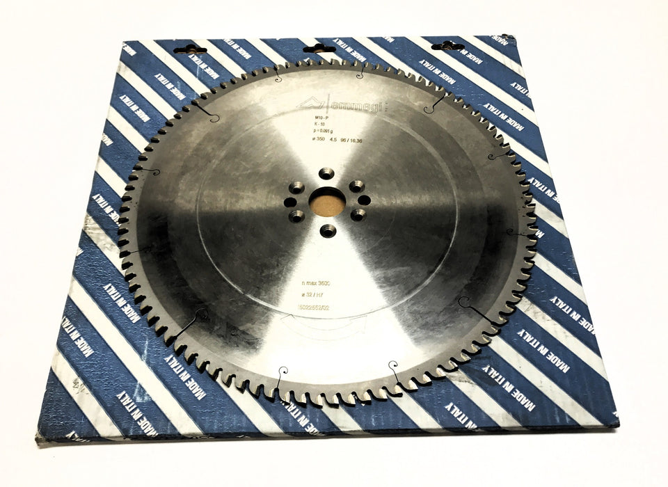 Emmegi 350MM 96T Non-Ferrous Metal Cutting Saw Blade I5022552/02 NOS