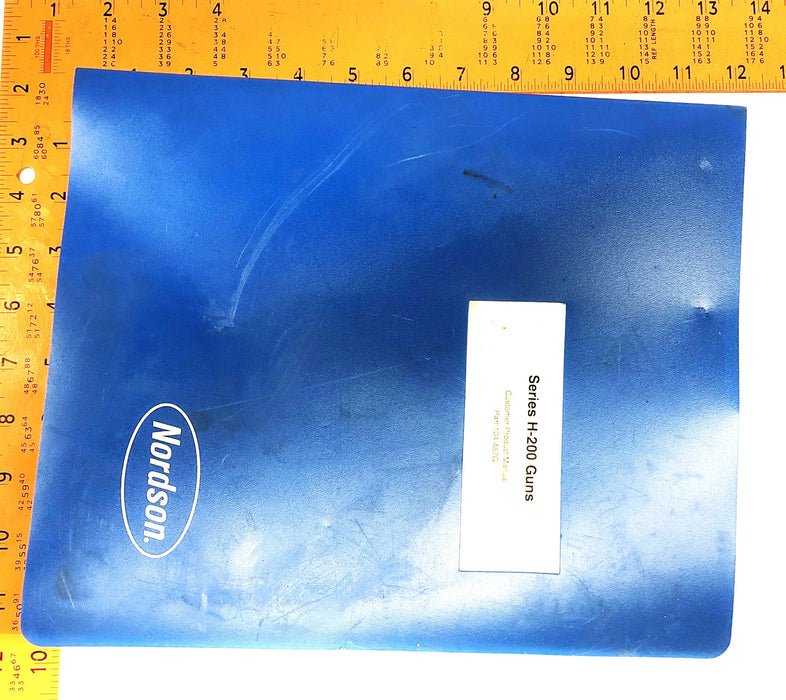 Nordson Series H-200 Product Manual 104457G NOS