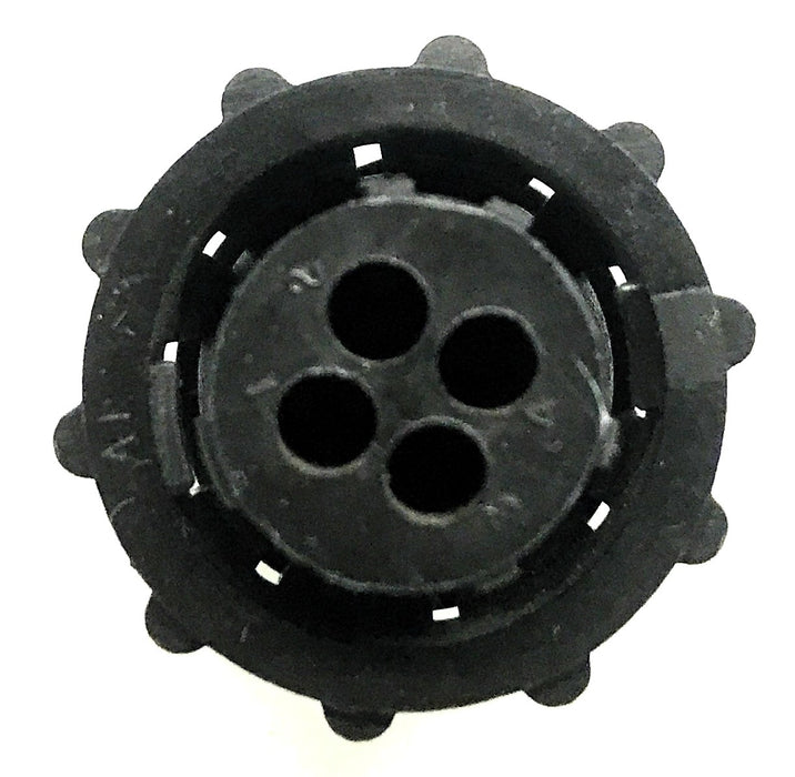 Amphenol Circular Connector Thermoplastic 206060-1 [Lot Of 4] NOS