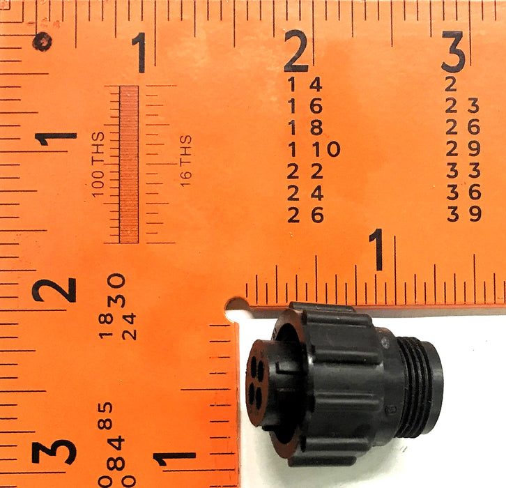Amphenol Circular Connector Thermoplastic 206060-1 [Lot Of 4] NOS