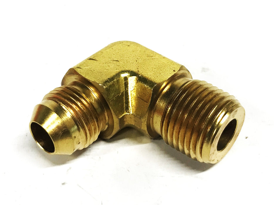 Unbranded 1/2 inch Brass 90-degree Elbow [Lot of 4] NOS