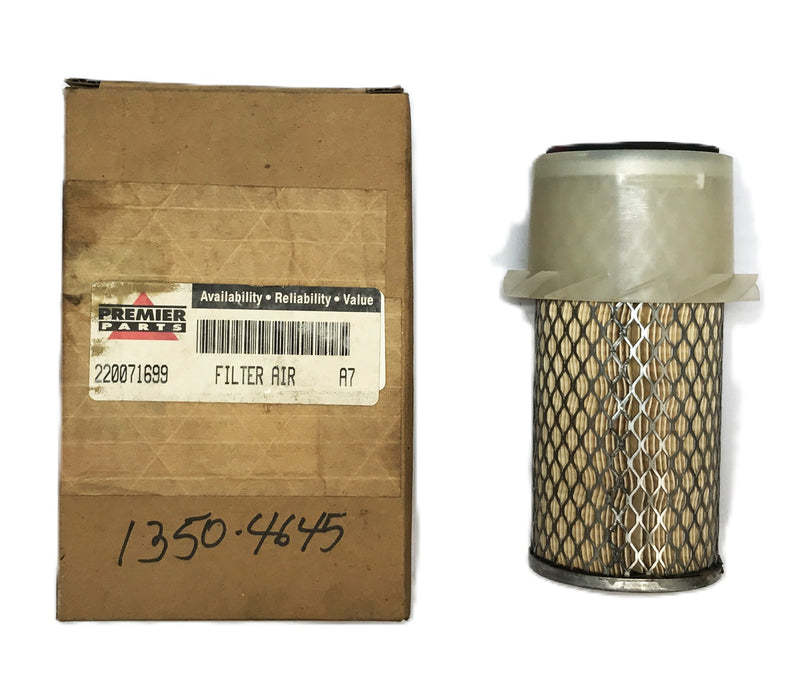 Premier Forklift Air Filter 22071699 NOS
