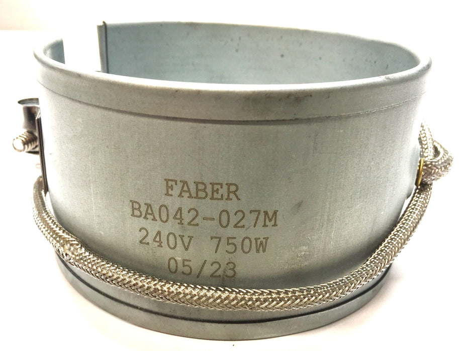 Faber 240V/750W 4-1/2" Mica Band Heater BA042-027M NOS
