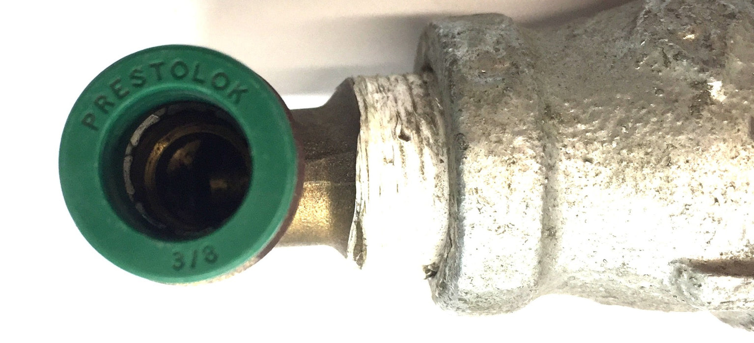 Parker Brass Ball Valve Assembly 600 WOG with PTC Fitting USED