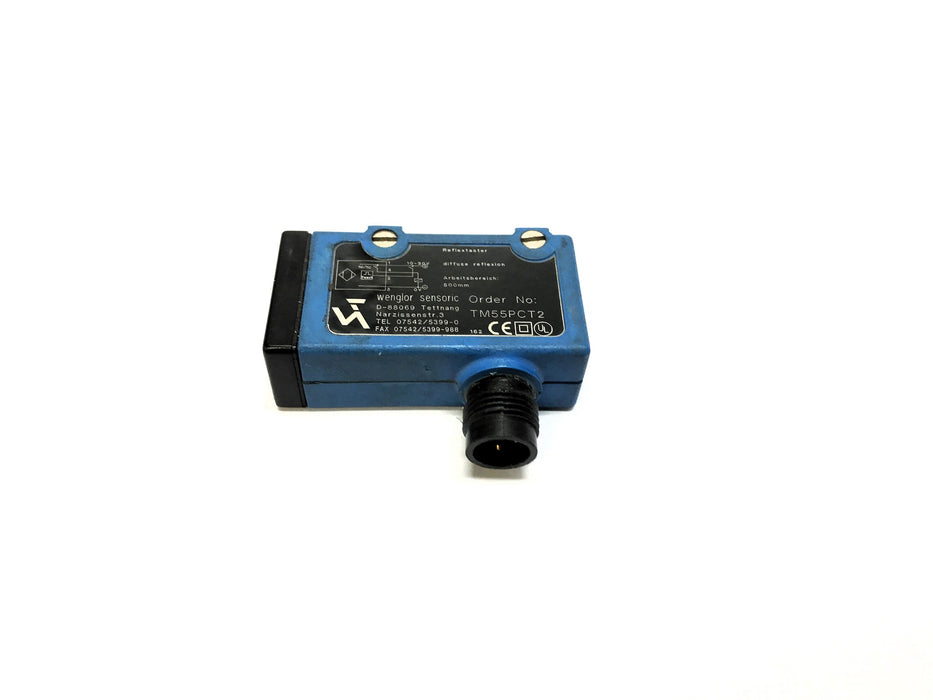 Wenglar Reflex/Diffuse Sensor TM55PCT2 (D-88069) USED