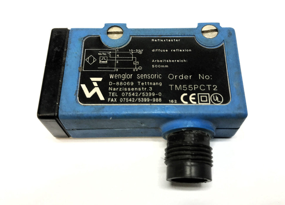 Wenglar Reflex/Diffuse Sensor TM55PCT2 (D-88069) USED