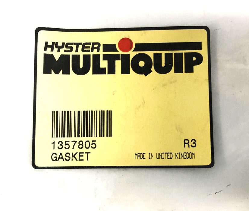 Hyster Multiquip Gasket 1357805 NOS