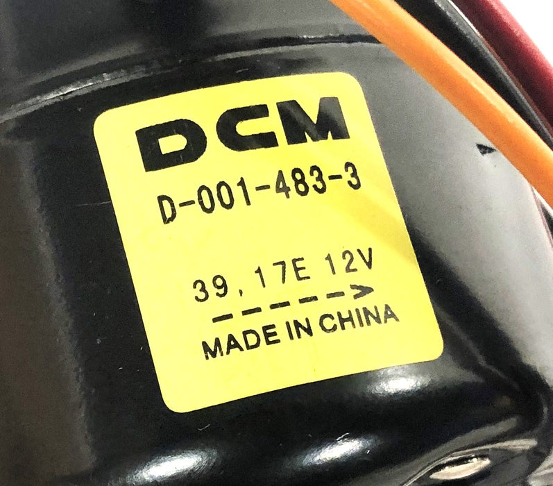 DCM 39, 17E 12V Heater Blower Motor D-001-483-3 NOS