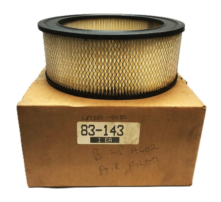 Intrupa Forklift Air Filter 83-143 NOS