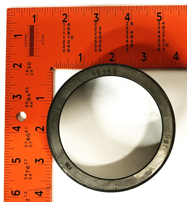 FJG Tapered Roller Bearing Cup 49368 [Lot of 3] NOS
