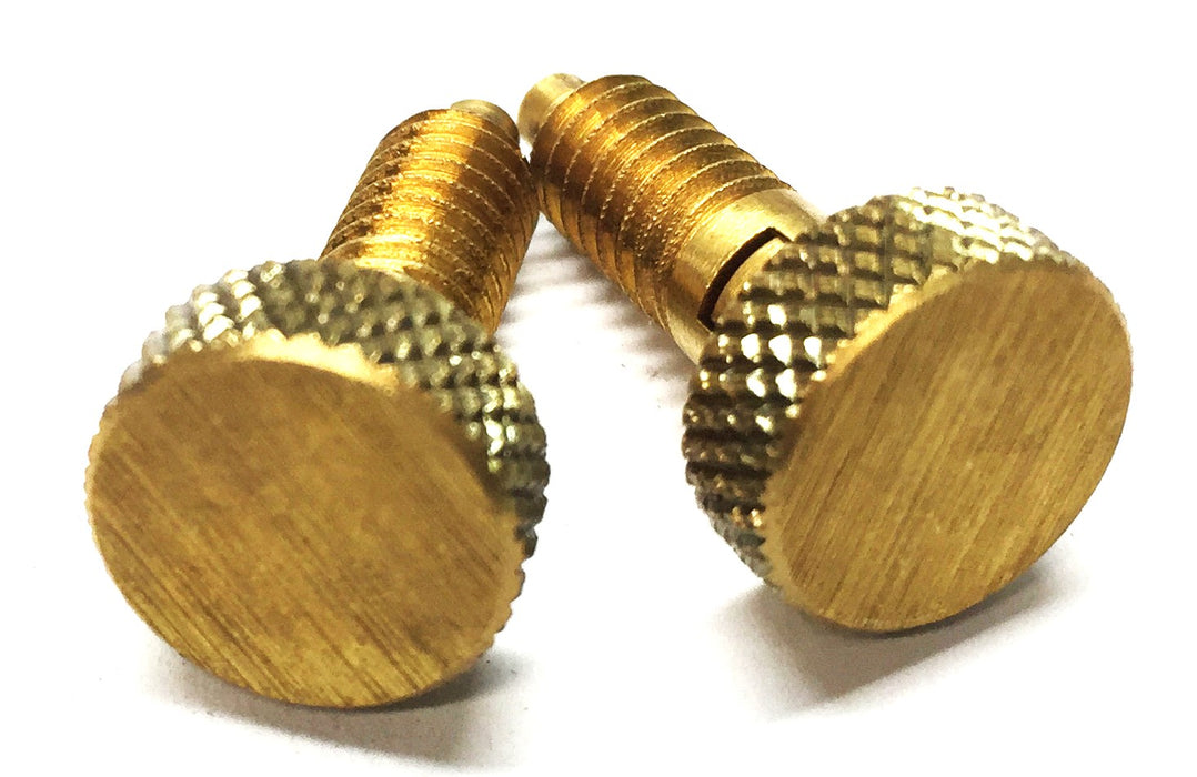 Unbranded Brass Retractable Spring Plunger 1/4"-20 Thread BKL-1-MC [Lot of 2]NOS