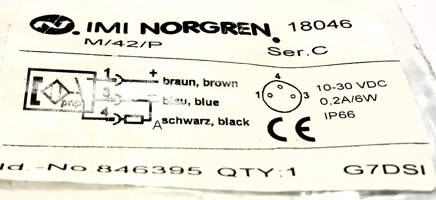 IMI Norgren Series C Limit Switch M/42/P NOS