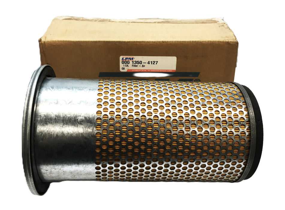 LPM Forklift Air Filter 000-1350-4127 NOS