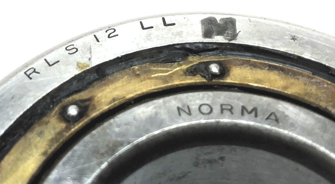 Norma Hoffmann Single Row Ball Bearing (No Box) RLS12LL NOS