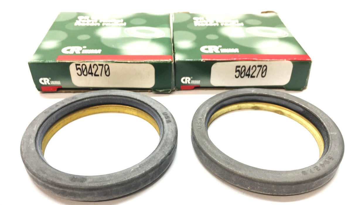 Chicago Rawhide/CR Oil Seal Joint Radial 504270 [Lot of 2] NOS