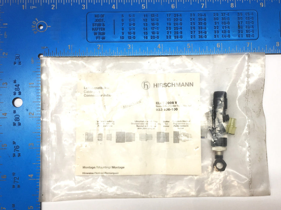 Hirschmann Junction Module Connector Kit 933 406-100 (ELST 3008 V) NOS