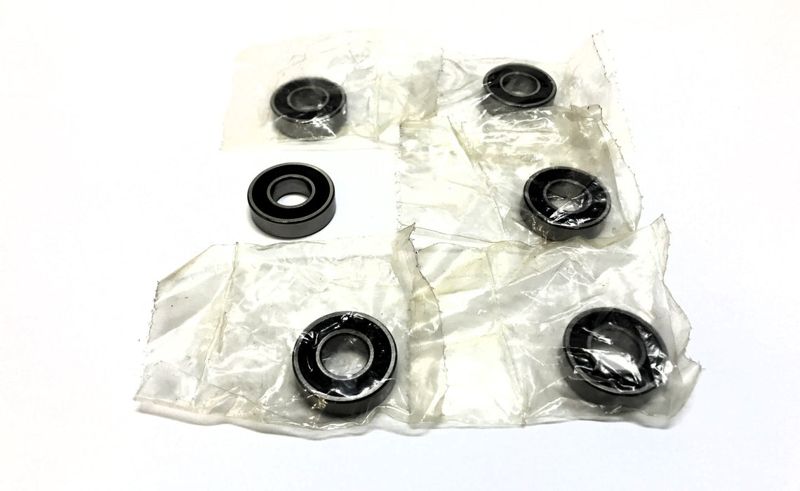 EZO Rubber Sealed Ball Bearing R8RS [Lot of 6] NOS