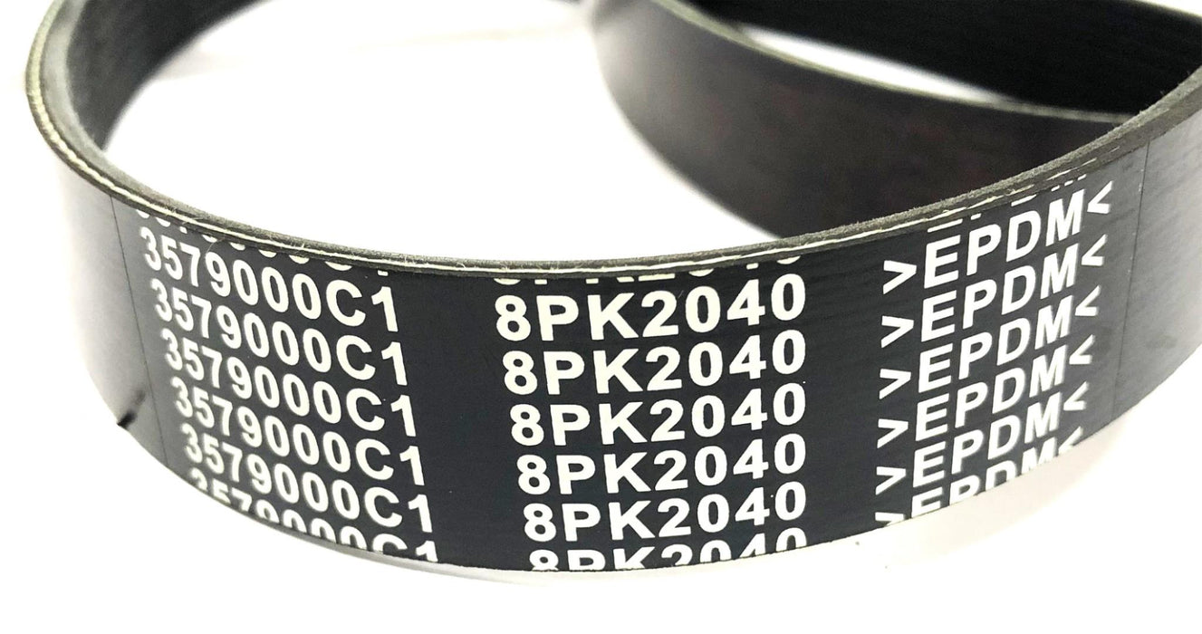 Unbranded 8PK2040 EPDM V-Belt 3579000C-1 NOS