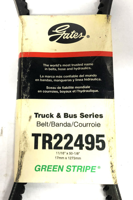 Gates Green Stripe Truck And Bus Series Accessory Drive Belt TR22495 NOS