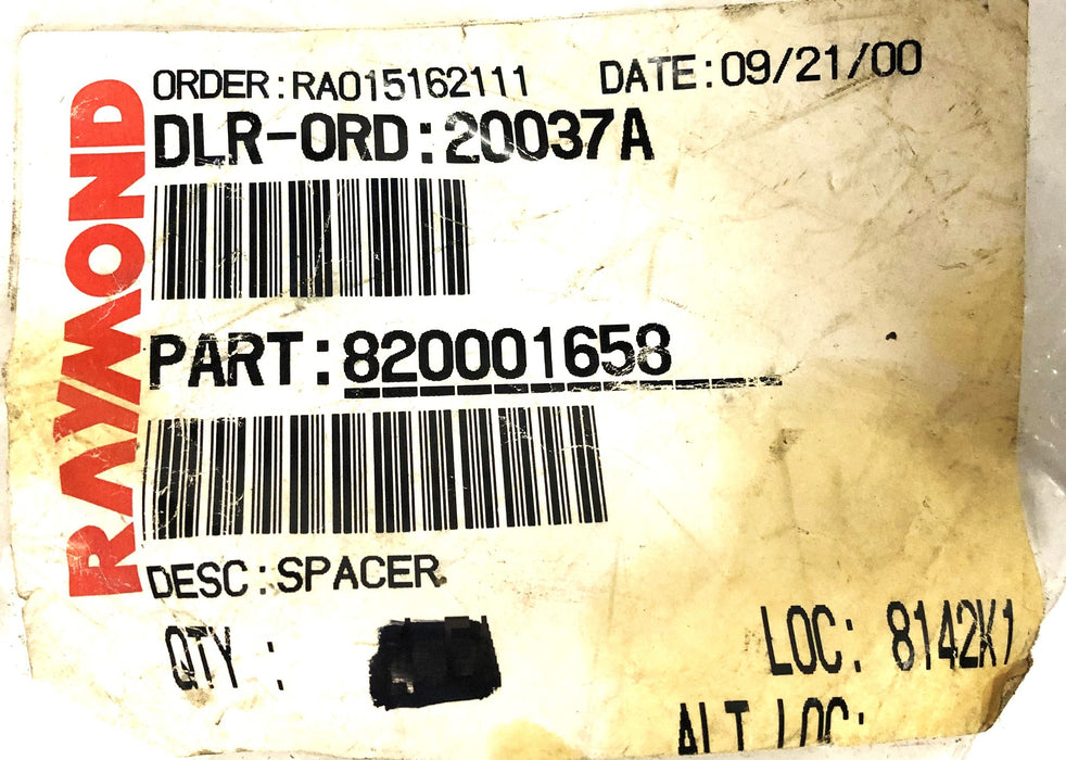 Raymond Bumper 820-001-658 [Lot of 2] NOS