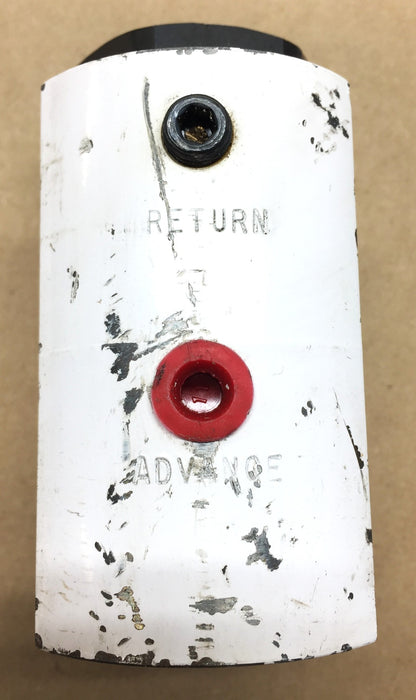 Hytec Center Hole Hydraulic Cylinder 100090-B 9S USED