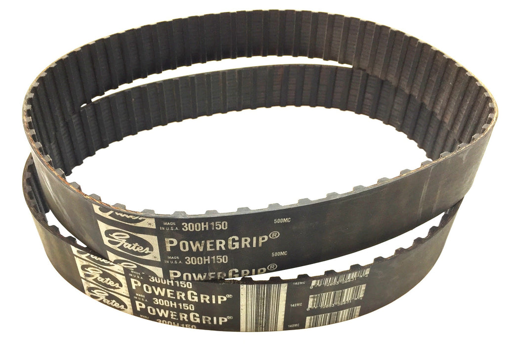 Gates Power-Grip Timing Belt 300H150 [Lot of 2] NOS