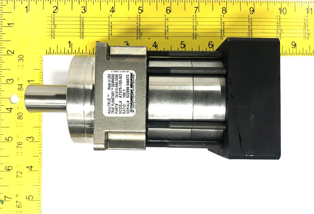 AccuTrue True Planetary 100:1 Gearhead AT075-100-SO (34-510-889-3086) NOS