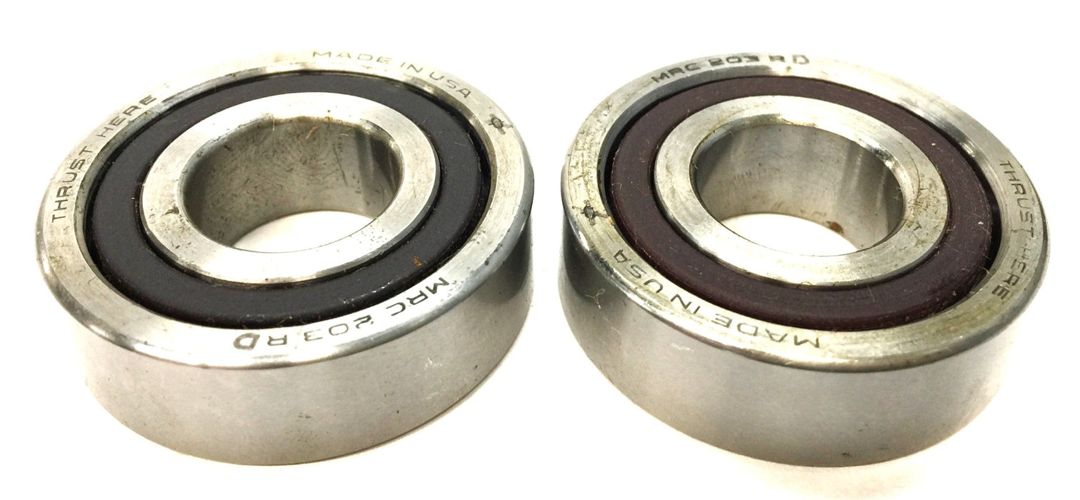 Gurney Roller Ball Bearing MRC203RD [Lot of 2] NOS
