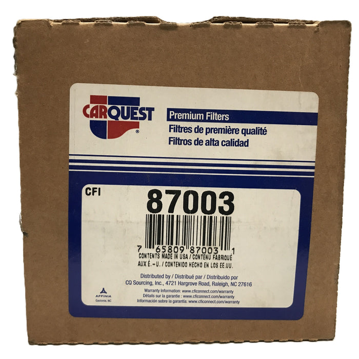 Car Quest Premium Air Filter 87003 NOS