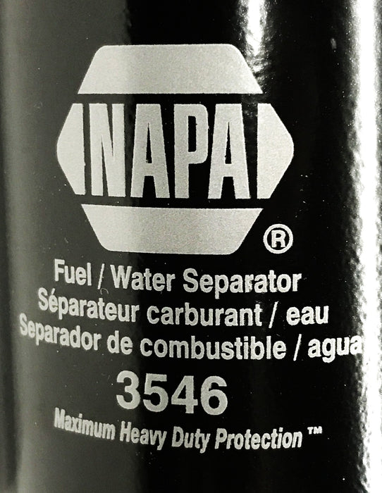 NAPA Gold Fuel Filter (Fuel Water Separator) 3546 [Lot of 2] NOS