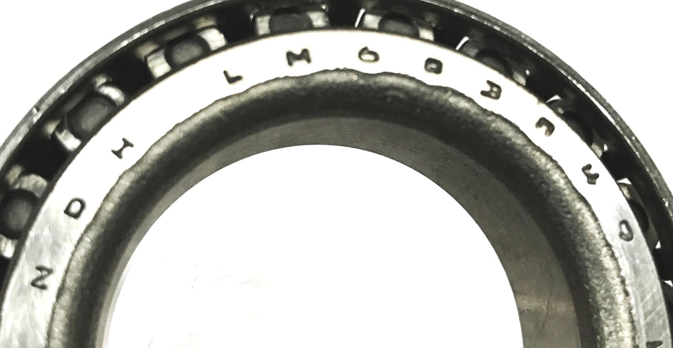 NDH Tapered Roller Bearing Cone and Cup LM603049 [Lot of 2] NOS
