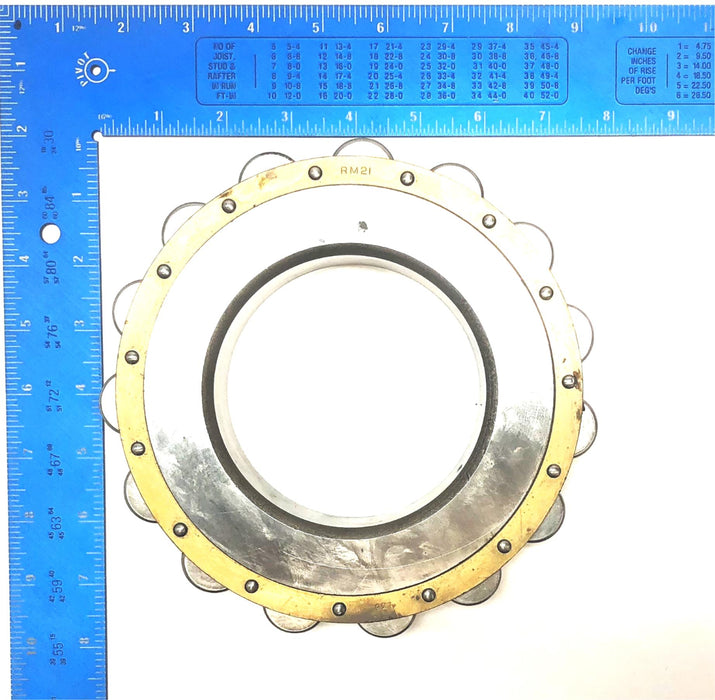 Unbranded Cylindrical Bearing Inner Ring W/ Caged Rollers (No Box) RMS21 NOS