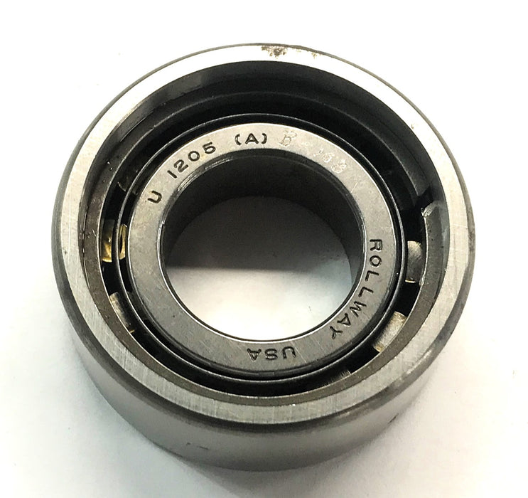 Rollway Cylindrical Roller Bearing (No Box) 1205-B (U-1205) NOS
