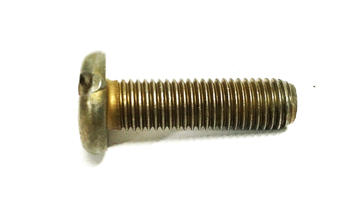 Unbranded 5/16-18 X 1 inch Brass Pan Head Slotted Screw [Lot of 92] NOS