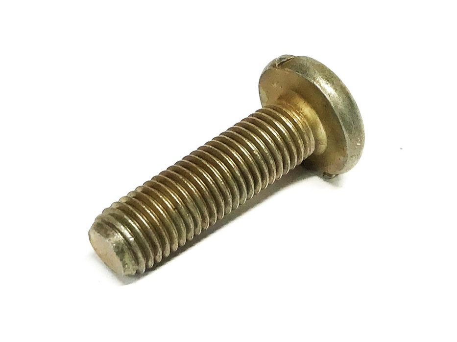 Unbranded 5/16-18 X 1 inch Brass Pan Head Slotted Screw [Lot of 92] NOS