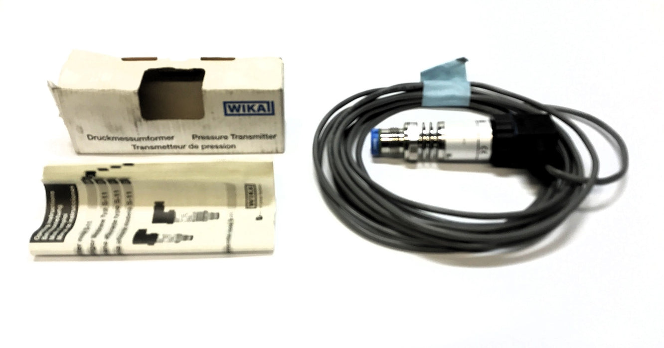 Wika 0-3000 PSI 4-20 mA Pressure Transmitter 4300190 NOS