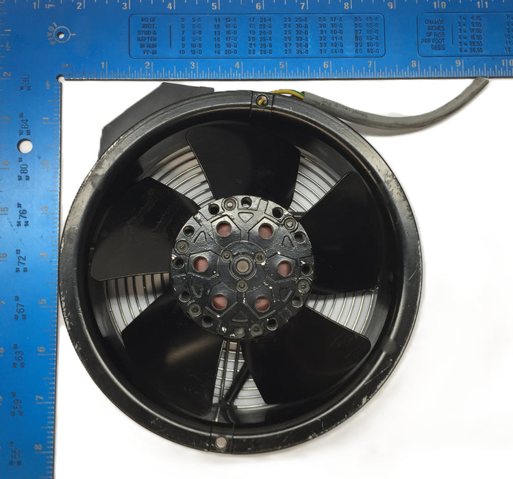 Ebmpapst 230V/50-60Hz 24/30W Exhaust Fan with Guard W2E143-AB09-01 USED