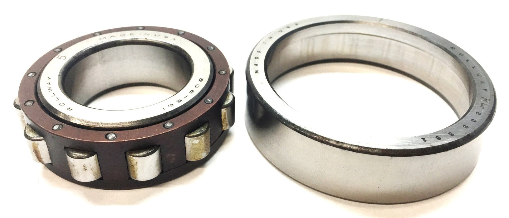 Rollway Cylindrical Roller Bearing RL201561 w/Outer Race 206-561 (No Box) NOS