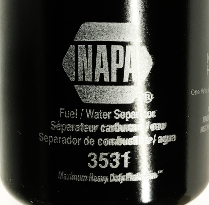 NAPA Gold Fuel Filter (Fuel Water Separator) 3531 [Lot of 2] NOS