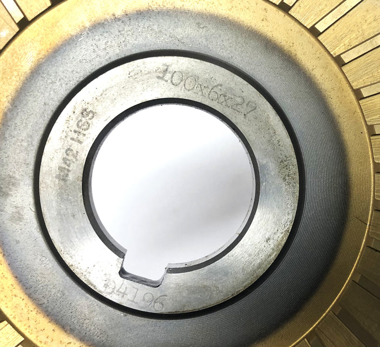 Walker 10x6x27 3.95 Inch OD Milling Cutter Circular Blade M42HSS (D4196) NOS