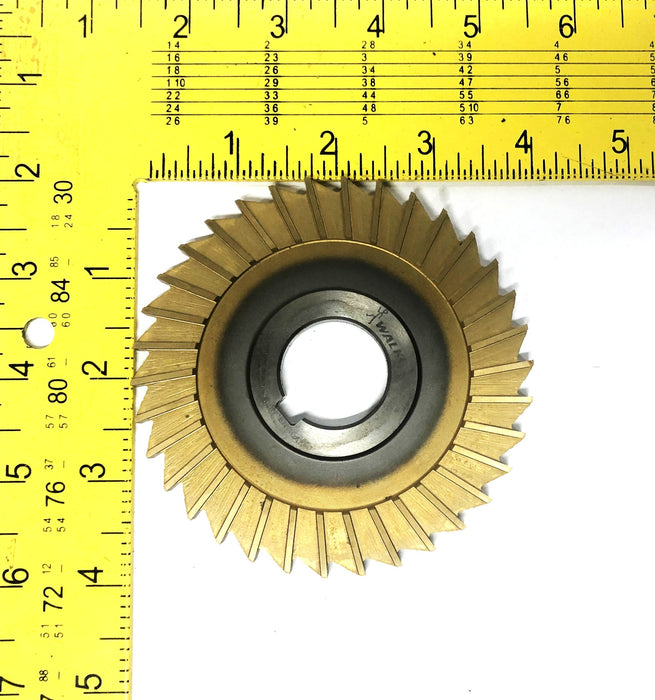 Walker 10x6x27 3.95 Inch OD Milling Cutter Circular Blade M42HSS (D4196) NOS