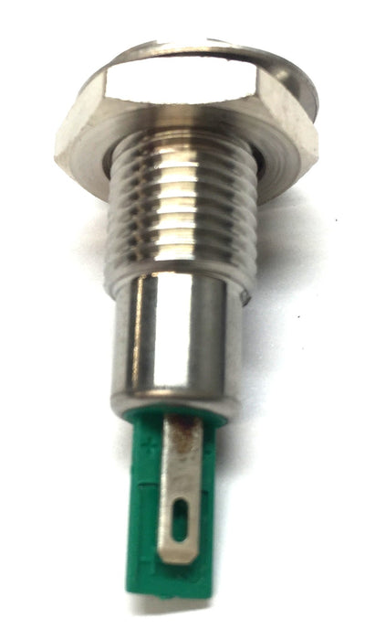 Bulgin Flat Panel Mount Indicator Green LED DX0505 NOS