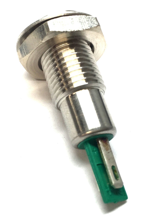 Bulgin Flat Panel Mount Indicator Green LED DX0505 NOS