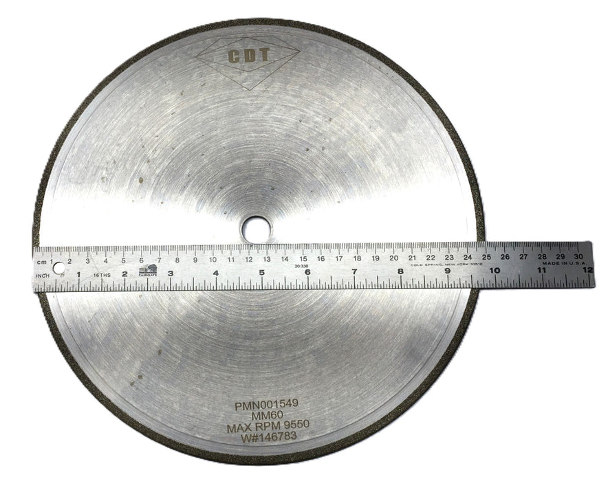 Continental Diamond Tool 10" Electroplated Diamond Cutting Blade PMN001549 NOS