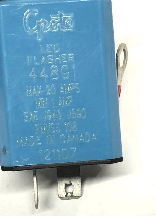 Grote 20A FMVSS 108 LED Electrical Flasher 44891 NOS